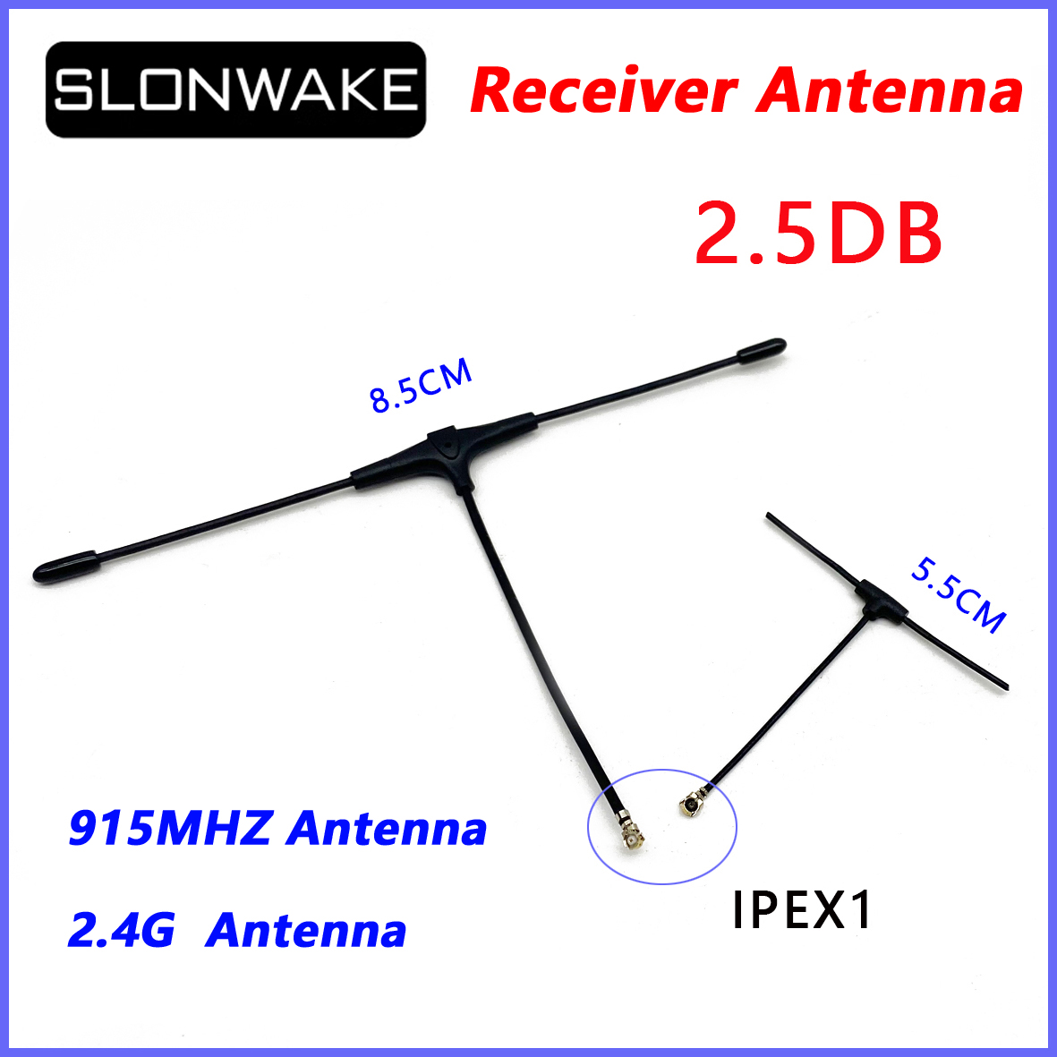 Drone Antenna - 2.4G T 전방향 수신 안테나 40MM/90MM