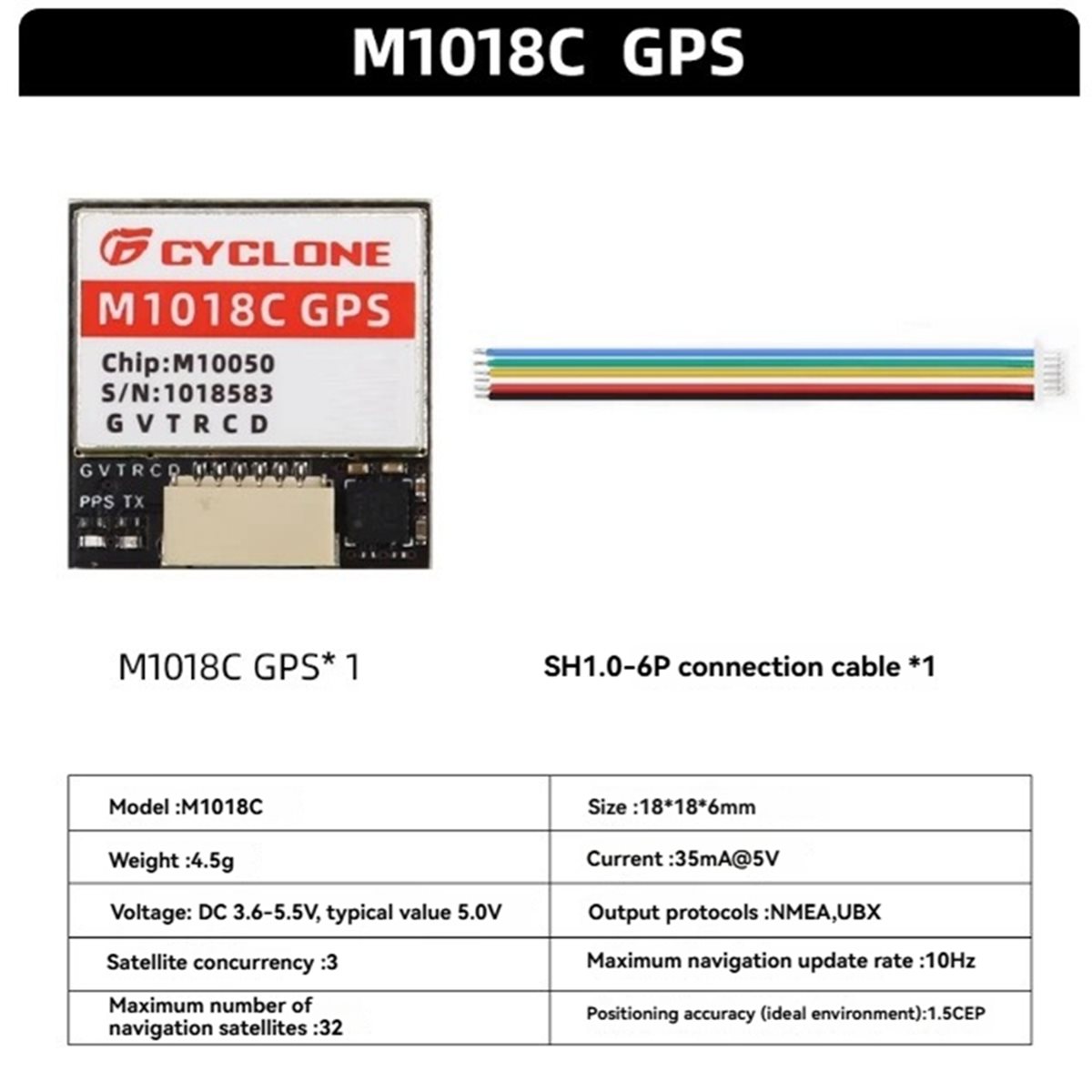 Drone Gps Module - AAAE M1018C M10 GPS 모듈 통합