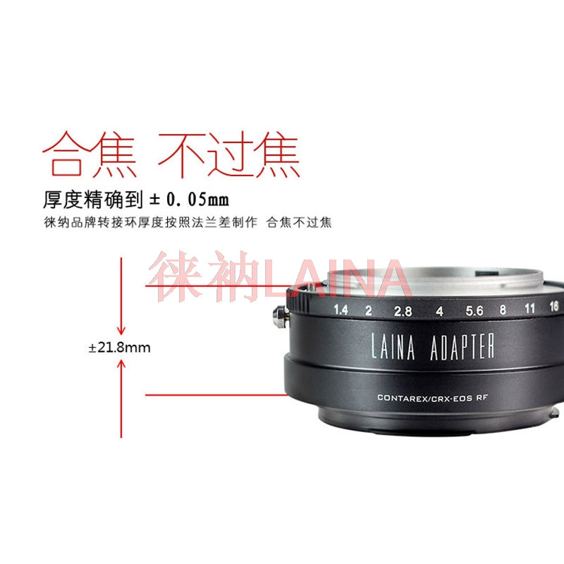 Canon Camera Eos R8 - 라이나 CRX-EOSR 렌즈 마운트 어댑터 링