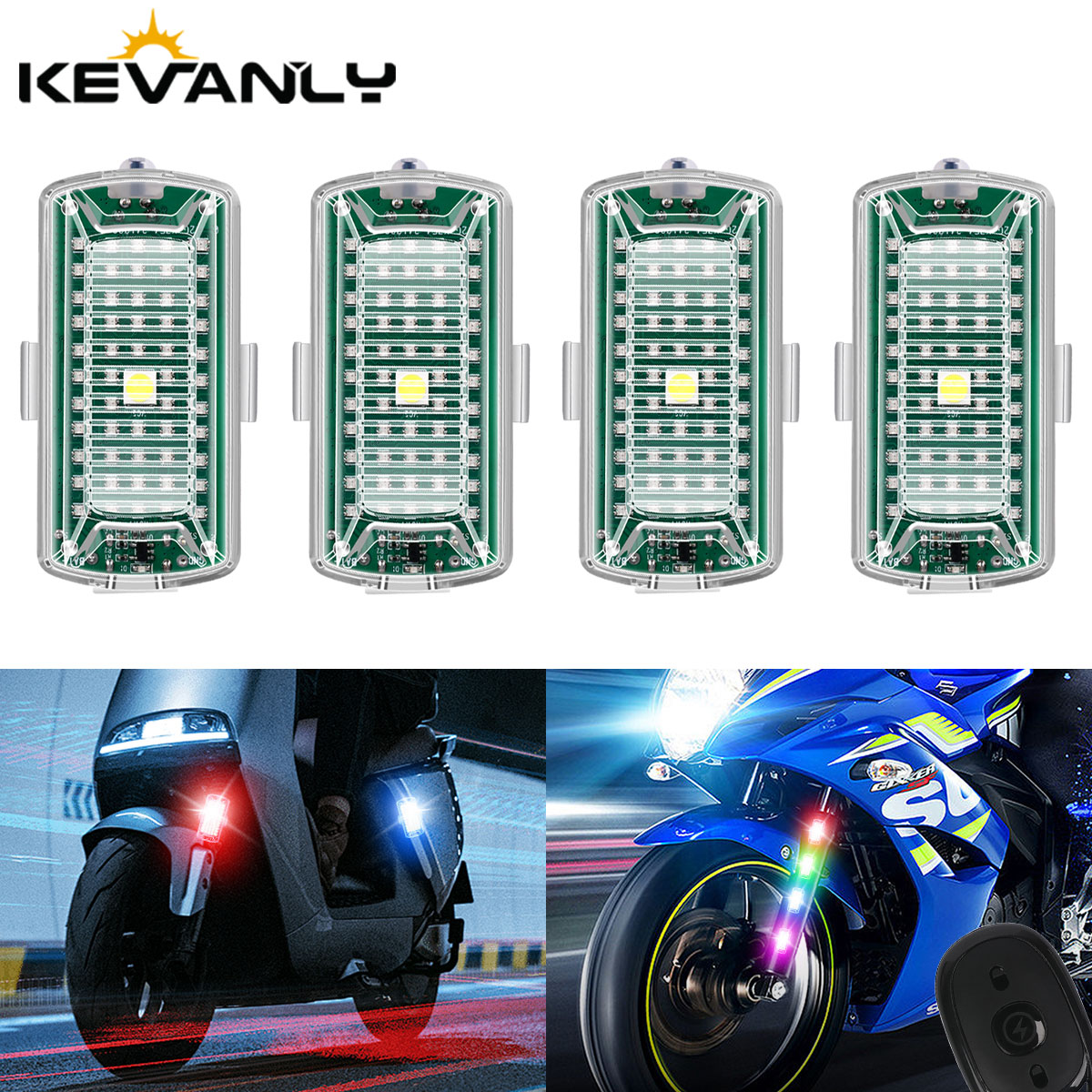Drone Led Light - 무선 원격 제어 LED 스트로브 라이트
