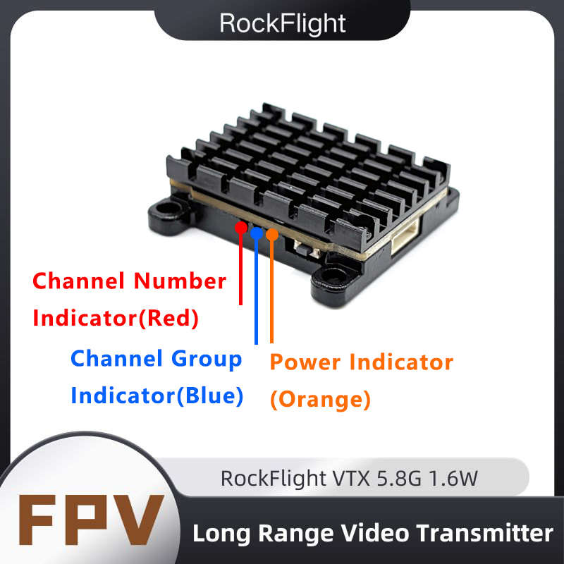 RockFlight TX663 VTX 5.8G 48CH - Drone Frame 리뷰 및 가격