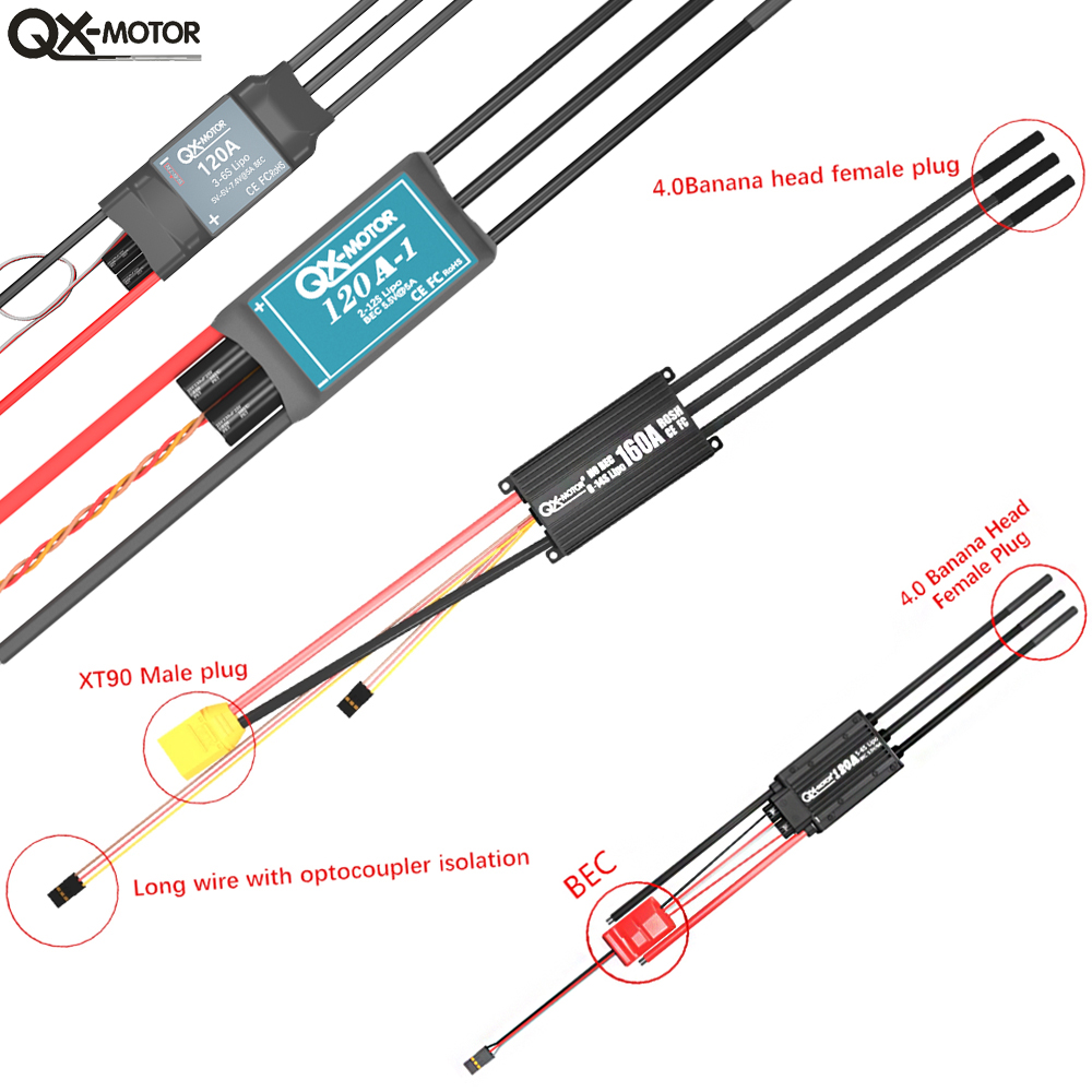 20A-120A QX-MOTOR EDF 덕트 팬 모터  - Drone Esc 리뷰 및 가격