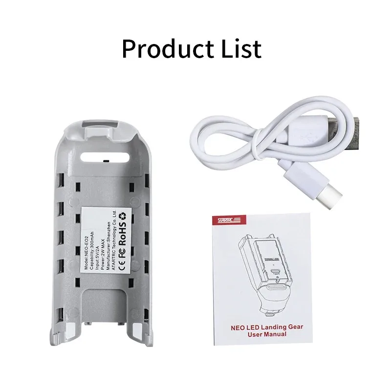 네오 LED 랜딩기어 야간 비행등 경량 발광 삼각대 다 - Drone Led Light 리뷰 및 가격
