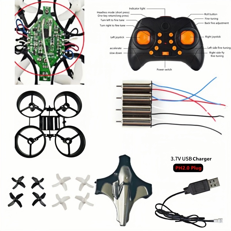 완벽한 DIY 드론 키트 2.4G 6축 자이로 헤드리스 - Drone Charger 리뷰 및 가격