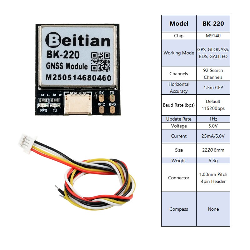 BK-220 마이크로 GNSS GPS 모듈 M9140  - Drone Gps Module 리뷰 및 가격